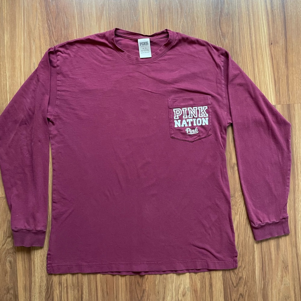 PINK Long Sleeve Tee